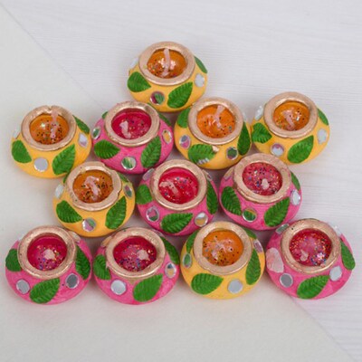Set of 12 Diya