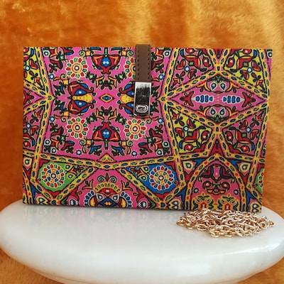 Jaipuri Printed Clutch
