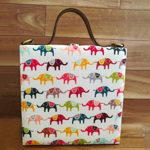 Buy Elephant Print Handbag