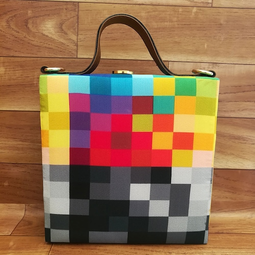 Buy Cube Print Handbag