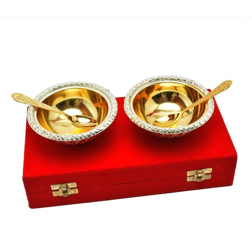 Buy Gold Plated Brass Bowl
