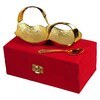 Buy Gold Plated Brass Double Swan