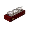 Buy Silver Plated Brass Bowl Set of 7 Pcs