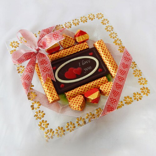 Buy Valentines day Chocolate Platter