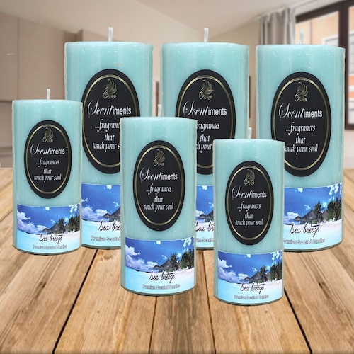 Buy 6 Sea Breeze Candles