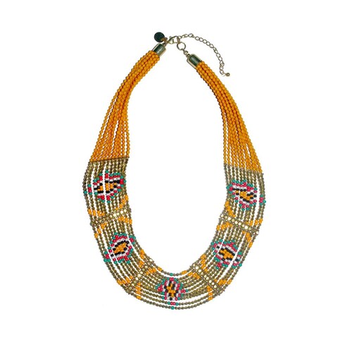 Buy Fashionable Yellow Necklace