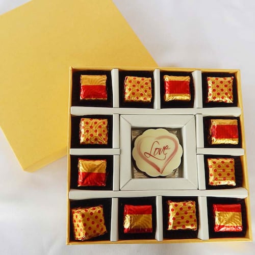 Buy I love you with Chocolate Truffles for your Valentine