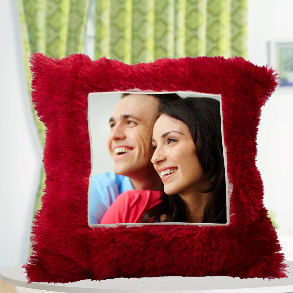 Devi Gifts Customized Magic Pillow Heart, Square Shape (Red) (Heart) :  Amazon.in: Home & Kitchen
