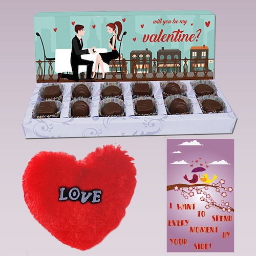 Buy Valentine Chocolate Hamper