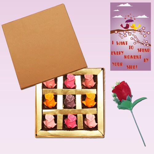 Buy Colorful Rose Chocolates