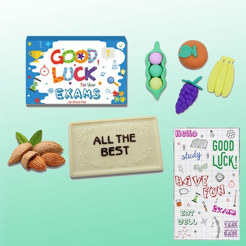 Buy Good Luck White Bar with Almonds