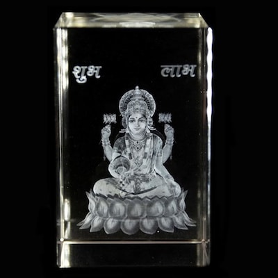 Goddess Lakshmi Crystal Item
