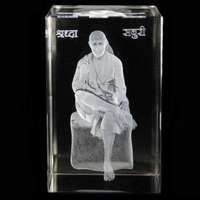 Sai Baba Crystal Item