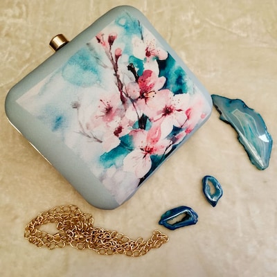 Floral Design Clutch