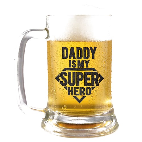 Buy Super Hero Dad Beer Mug