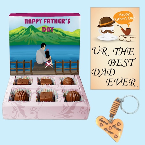 Buy Happy Fathers Day chocolate