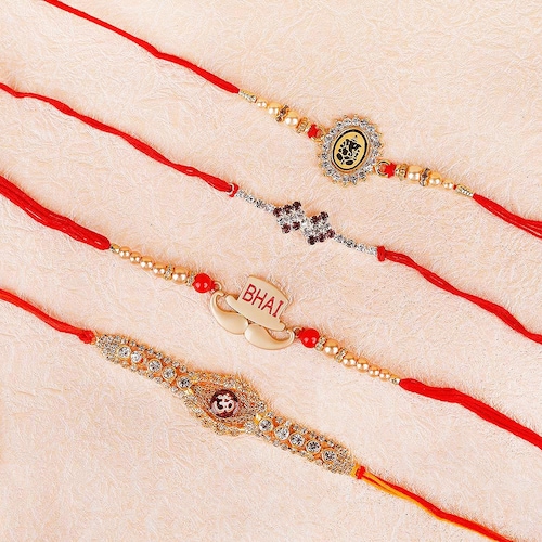 Buy Four Rakhi For Four Brothers