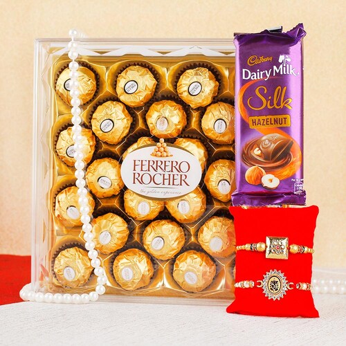 Buy Rakhi with the sweetness of Ferrero