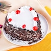 Buy Black Forest Heart Shape Cake