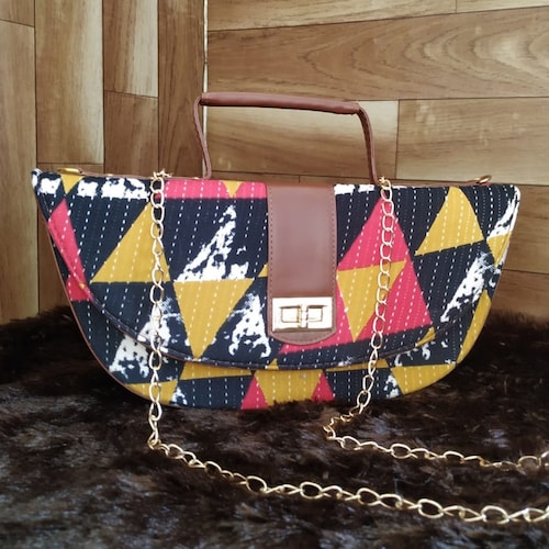 Buy Geometrical Design Sling Bag