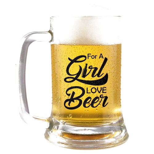 Buy Millennial Girl Beer Mug