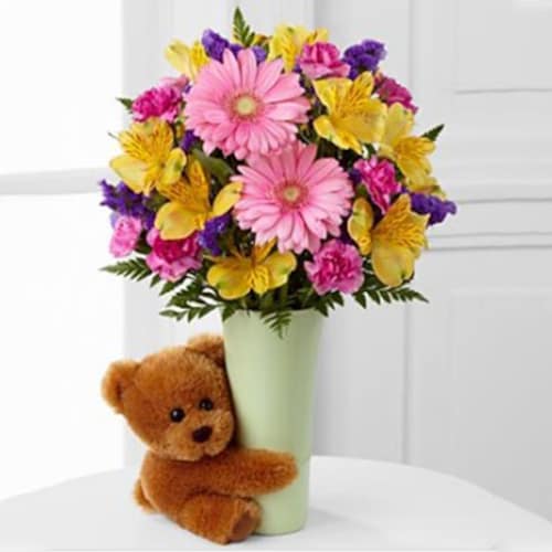Buy Bear with Flowers