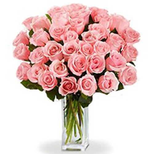 Buy Best 36 Pink Roses