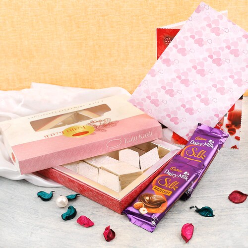 Buy Kaju Katli with cadbury treats