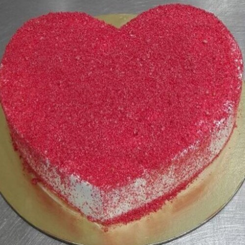 Buy Red Velvet Heart Shape Cake