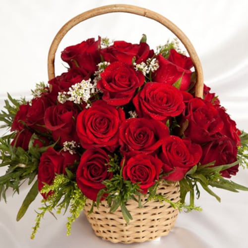 Buy Roses Basket Arrangement