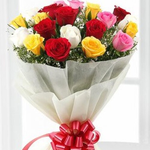 Buy 20 Mix Roses Bouquet