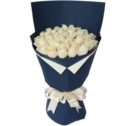 Buy White Roses Bouquet