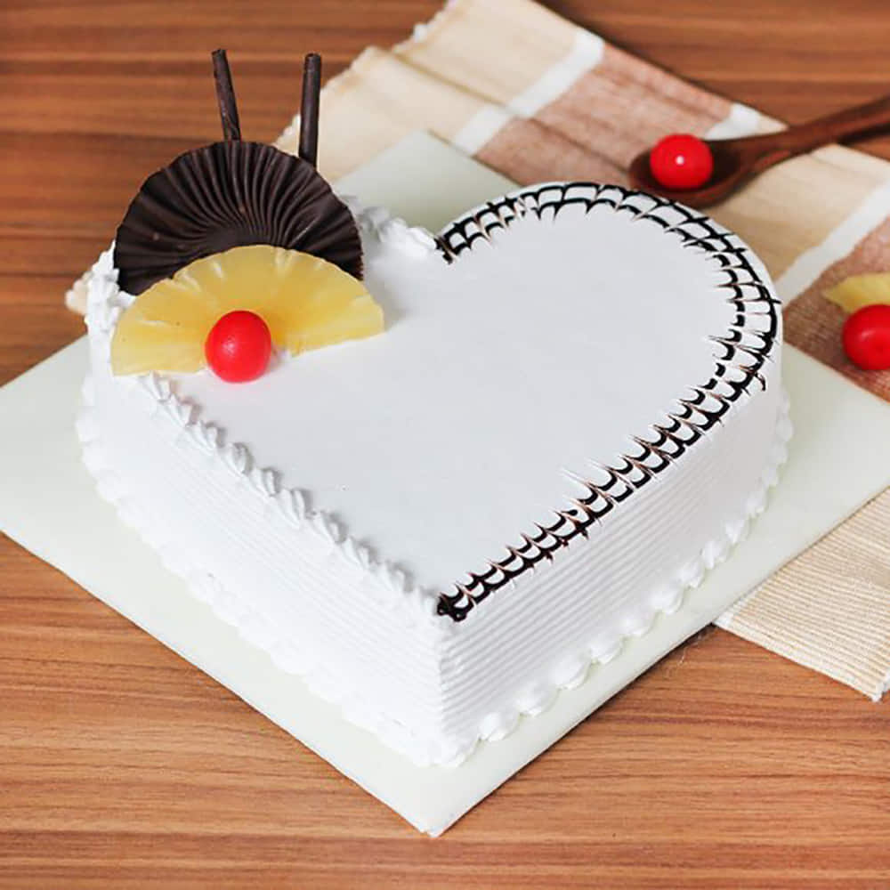 Order Online Promise Day Vanilla Cake from IndianGiftsAdda.com