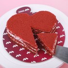 Delicious Heart Shape Red Velvet Cake