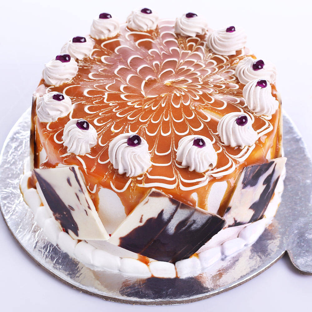 Buy/Send Cup Of Cappuccino Cake Online @ Rs. 3999 - SendBestGift