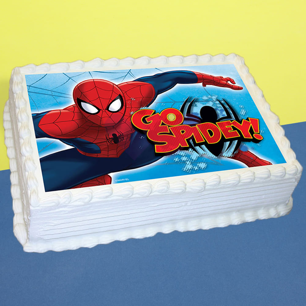 Order Super Spiderman Hbd Cake Online Price Rs999  FlowerAura