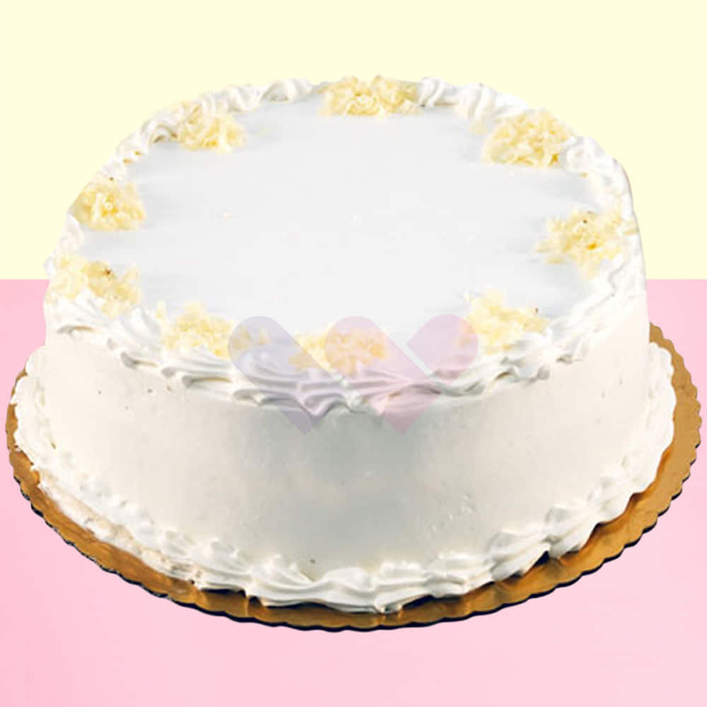 Vanilla Birthday Cake - BakingQueen74
