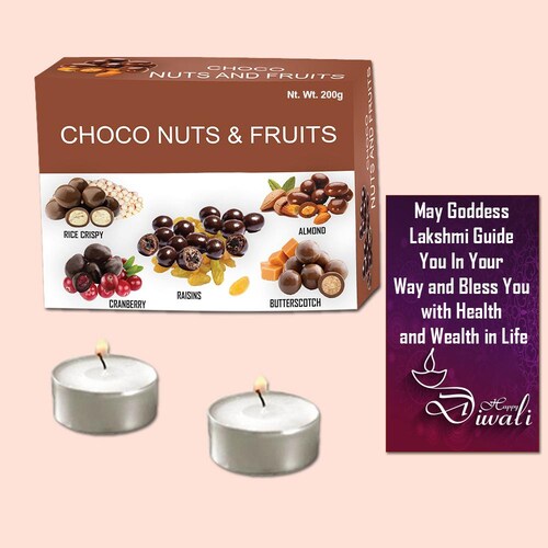 Buy Choco Fruits n Nuts and Diwali Greeting