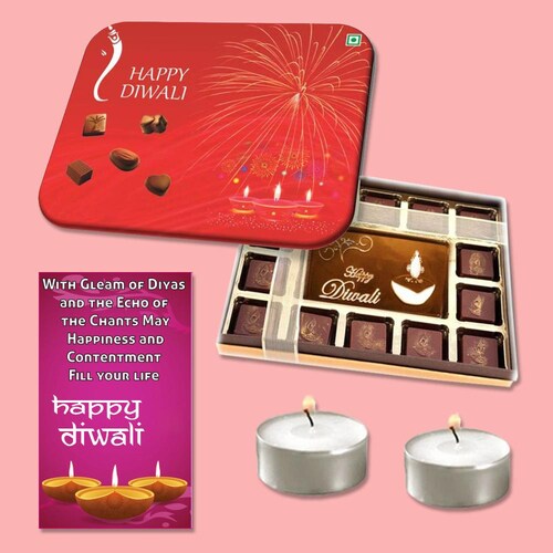 Buy Diwali Chocolates Ravishing red box