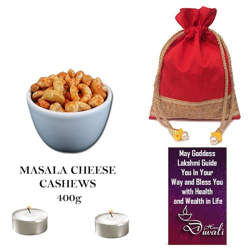 Buy Masala Cheese Cashews and Diwali Greeting