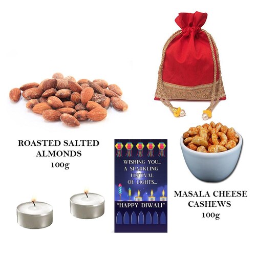 Buy Roasted Salted Almondsand Masala Cheese Cashews