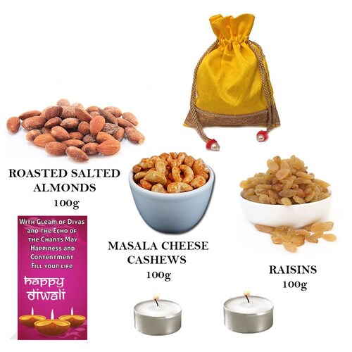 Buy Masala Cheese Cashews and Raisins