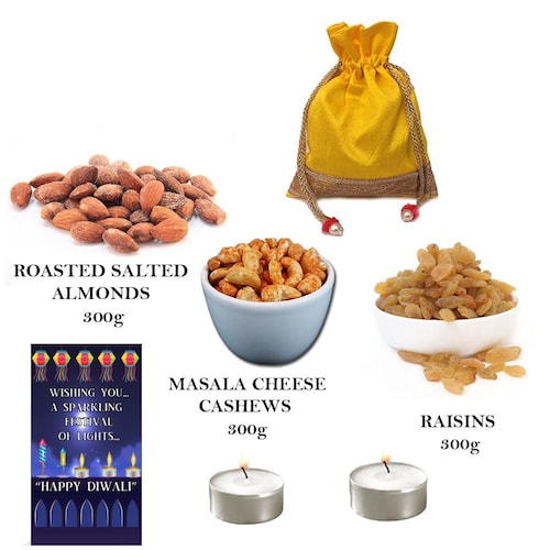 Buy Masala Cheese Almonds and Raisins