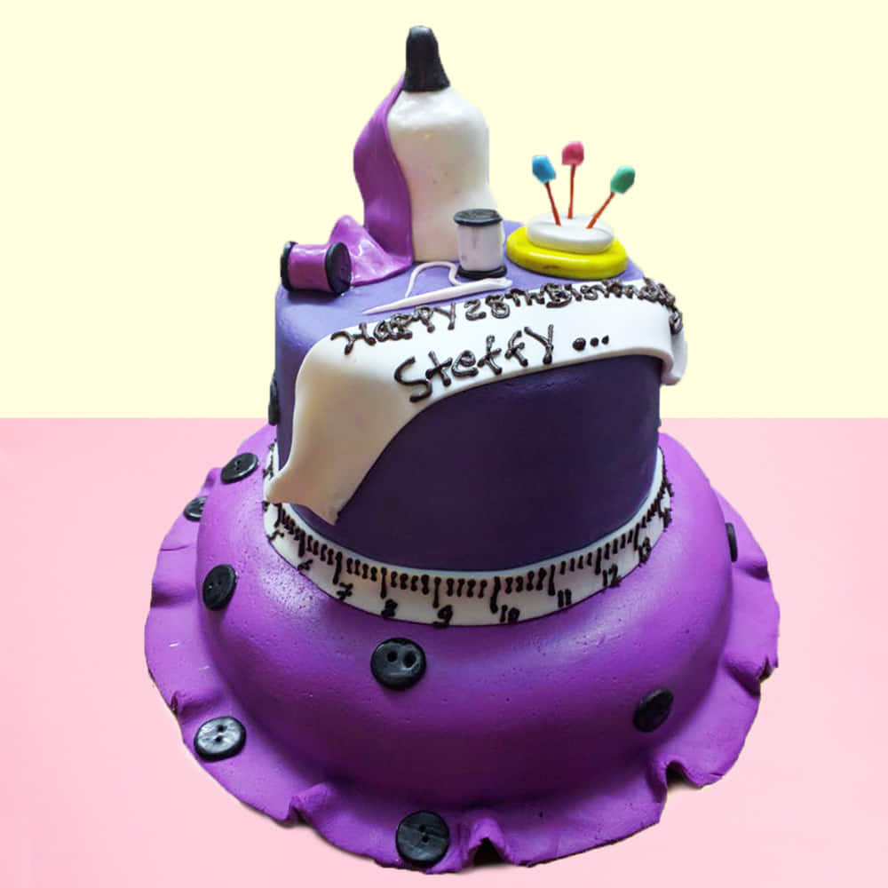 Girl's Fashion Birthday Cake CB-NC130 – Cake Boutique