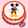 Buy Mickey Mouse Vanilla Photo Cake