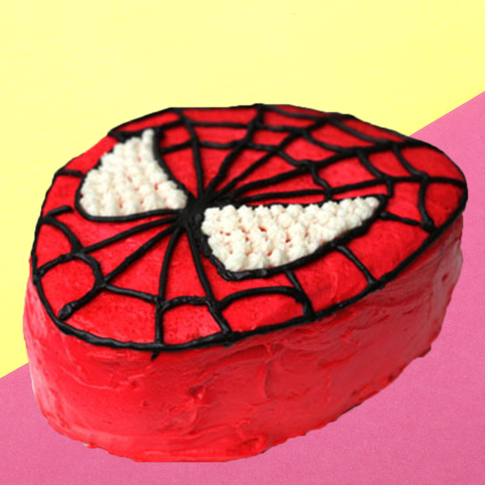 Spiderman | The client wanted a simple spiderman cake for he… | Flickr