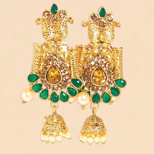 Buy Ethnic Gold Earring