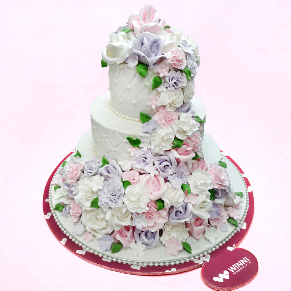 Wedding Cake Course - Monday 11th, 18th & 25th September (3 weeks) - 7pm -  9.30pm - (7.5hrs)