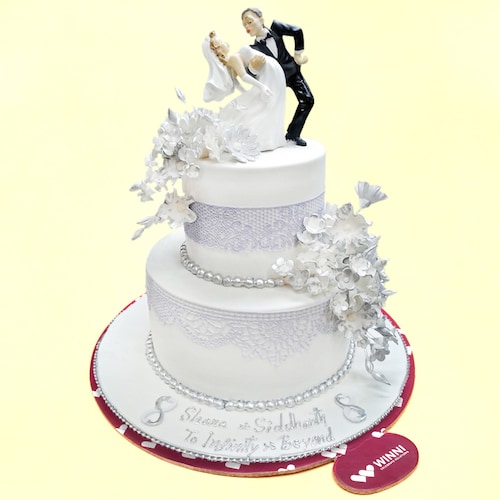 Buy Wedding O Clock Cake