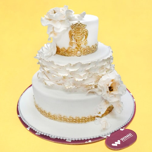 Buy Wedding Gold Glory Cake